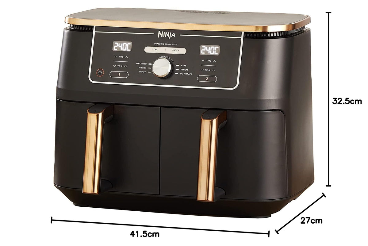 Ninja Foodi Dual Zone Heißluftfritteuse af200eu