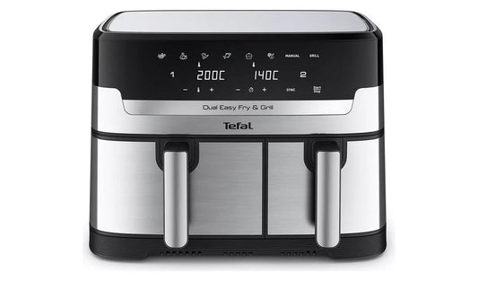 Tefal Heißluftfritteuse Jamie Oliver by Dual Easy Fry & Grill