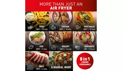 Tefal Heißluftfritteuse Jamie Oliver by Dual Easy Fry & Grill