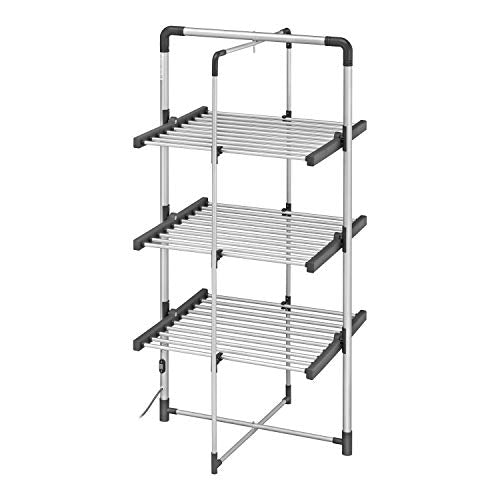 3-stufig Elektrischer Wäscheständer Aluminium BLACK+DECKER 63099