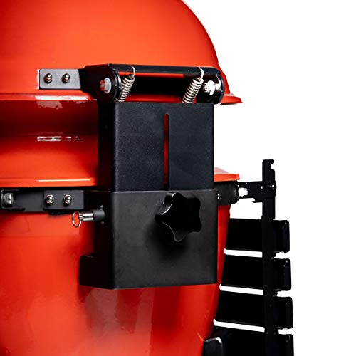 Wasserkocher Joe Charcoal Grill in Red mit Hinged Lid