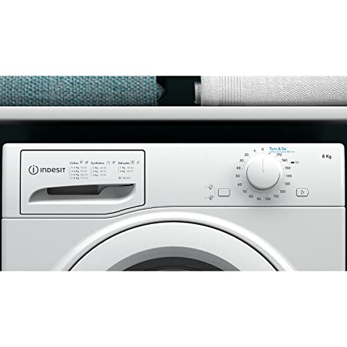 Indesit 8 kg Freistehender Kondenstrockner – Weiß