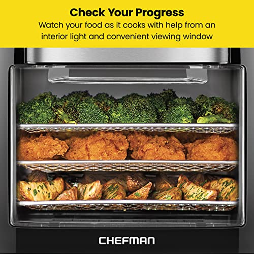 Chefman Multifunctional Digital Heißluftfritteuse+ Rotisserie