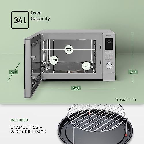 Panasonic Combination Mikrowelle, 34 Liter