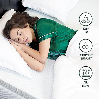 CHUN YI 3 inch Thick Einzel Memory Foam Mattress Topper