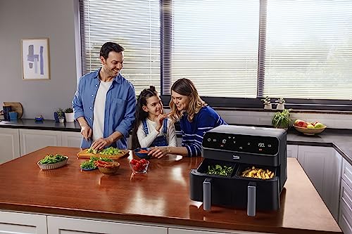 Beko Doppel Zone Heißluftfritteuse ExpertFry FRL5388B
