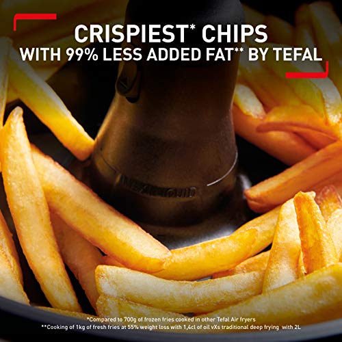 Tefal ActiFry Genius Health Heißluftfritteuse, Schwarz