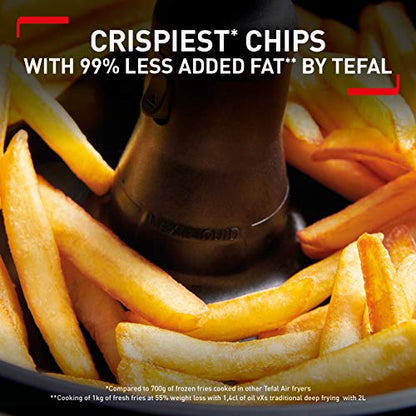 Tefal ActiFry Genius Health Heißluftfritteuse, Schwarz