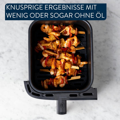 Jamie Oliver by Tefal Dual Drawer Heißluftfritteuse 8,3 L – Airfryer
