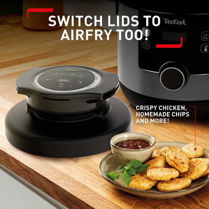 Tefal Turbo Cuisine & Fry, 7.6L Elektrisch Pressure Cooker